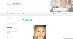 Desktop Screenshot of kateesackhoff.com